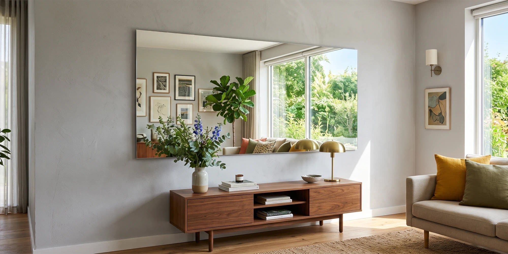 Custom wall mirror available for delivery in Clearwater, Florida