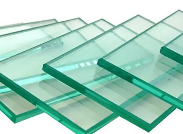 tempered glass sheets with beveled edges, suitable for custom glass projects like shower doors, table tops, and mirrors