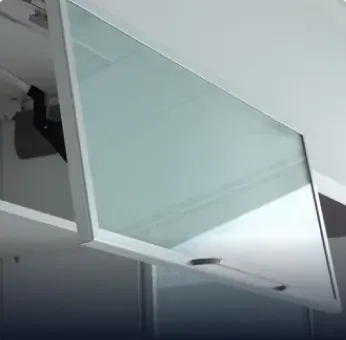 Custom glass shower door featuring sleek design and tempered glass for durability. Ideal for modern bathrooms.